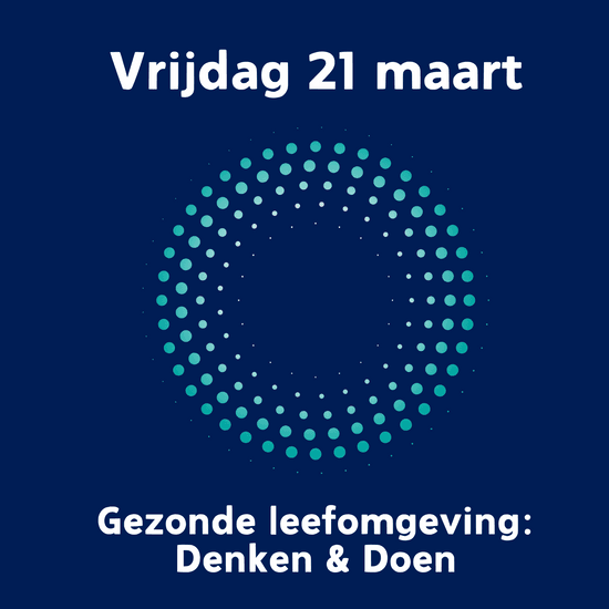 Logo gezonde leefomgeving denken doen